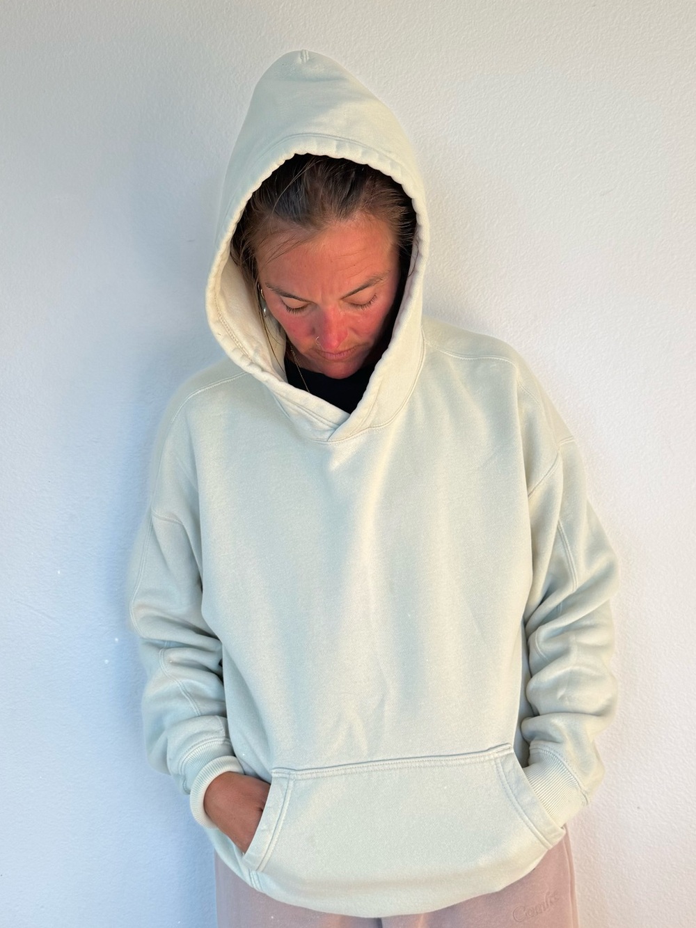 Abercrombie men’s light green hoodie